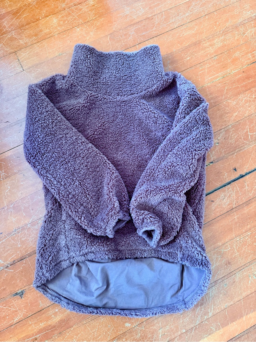 lululemon athletica Plush Funnel Neck Turtleneck in Plum